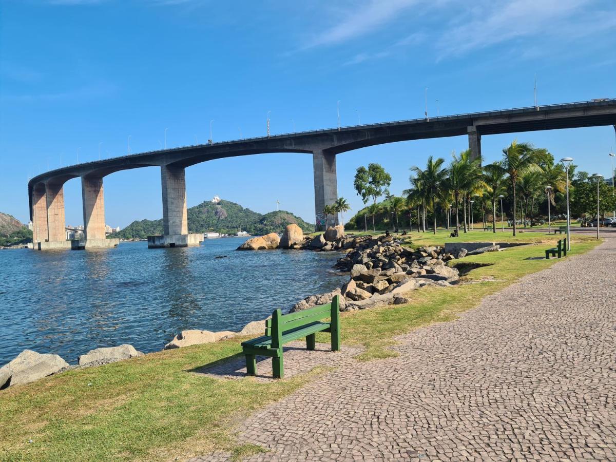 Flat Pasargada 812, Free Bikes, Pe Na Praia Vila Velha  Luaran gambar