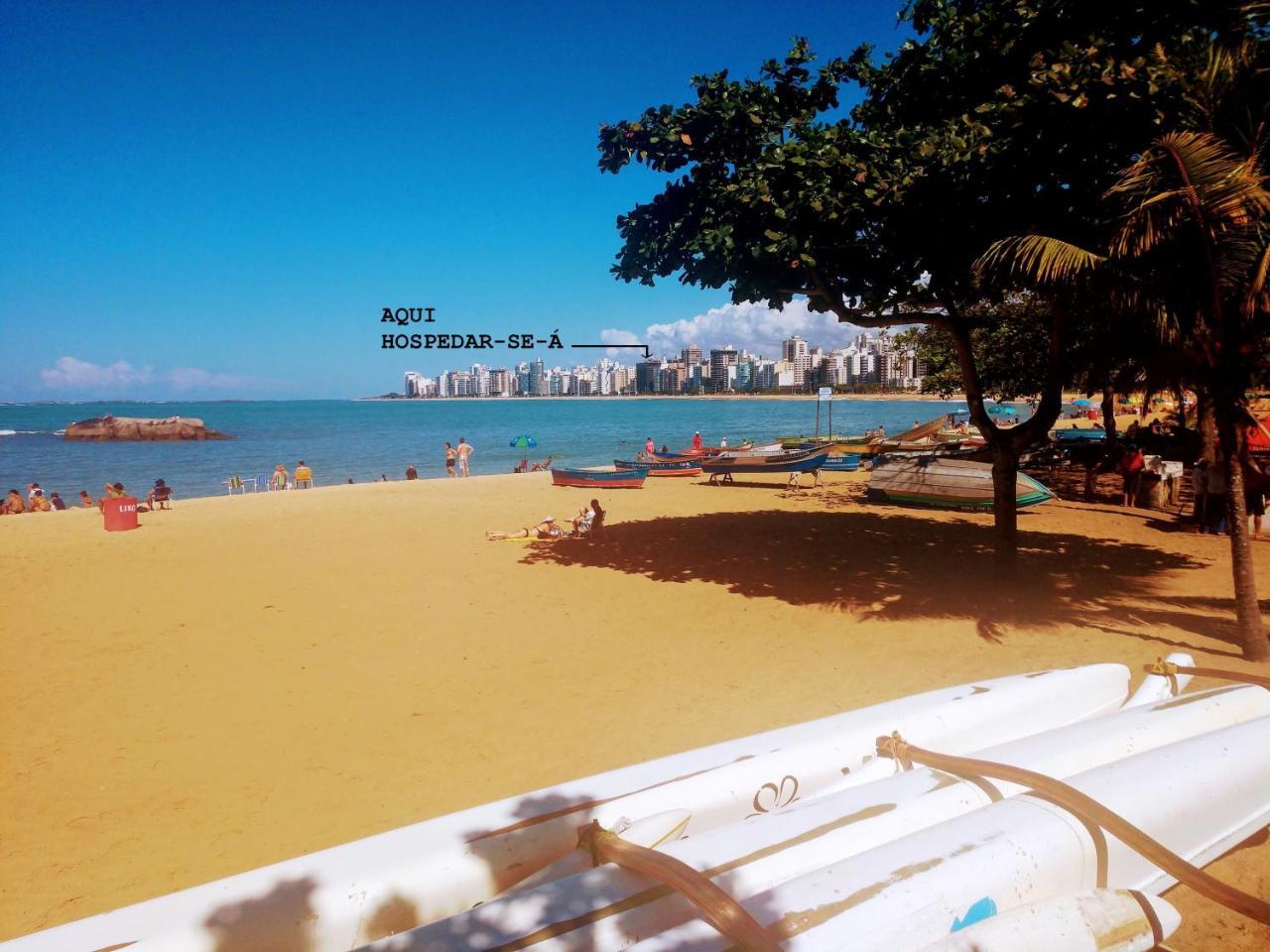 Flat Pasargada 812, Free Bikes, Pe Na Praia Vila Velha  Luaran gambar